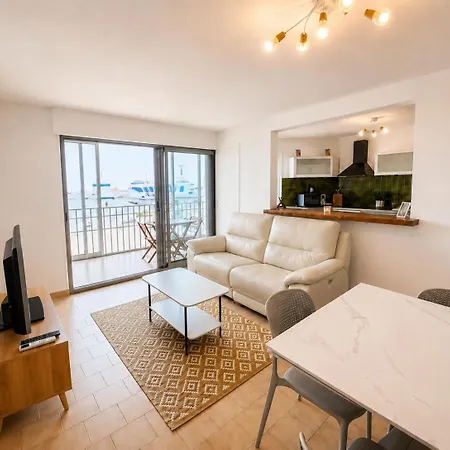 Le Panorama - T3 Vue Sur Le Quai, Clim Et Parking Apartmán Sète